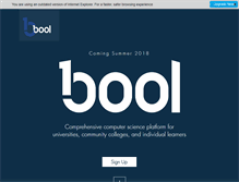 Tablet Screenshot of bool.com